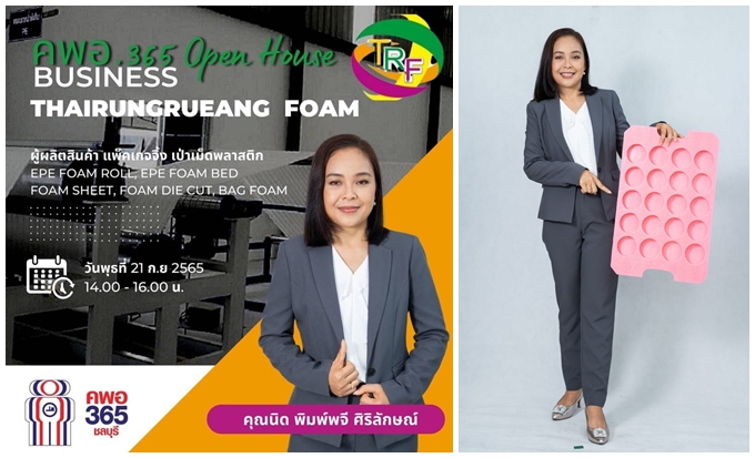 ผู้ผลิต Epe Foam ชลบุรี ไทยรุ่งเรือง โฟม